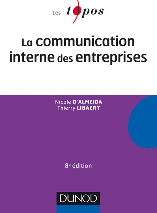 Emprunter La communication interne des entreprises. 8e édition livre