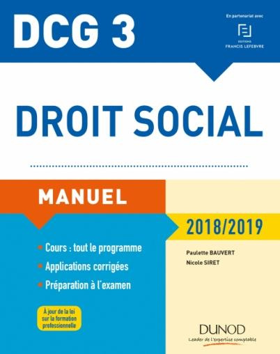 Emprunter Droit social DCG 3 livre