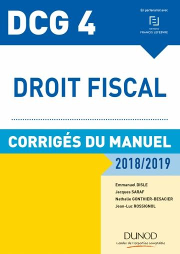 Emprunter Droit fiscal DCG 4 livre