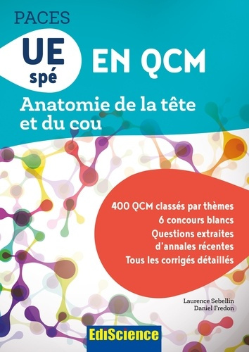 Emprunter PACES UE spé en QCM. Anatomie de la tête et du cou livre