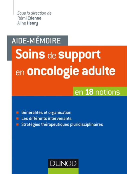 Emprunter Soins de support en oncologie adulte. En 18 notions livre