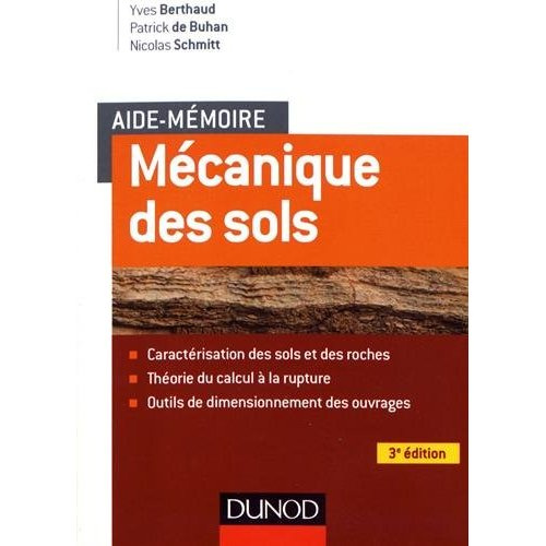 Emprunter Aide-mémoire de mécanique des sols. 3e édition livre