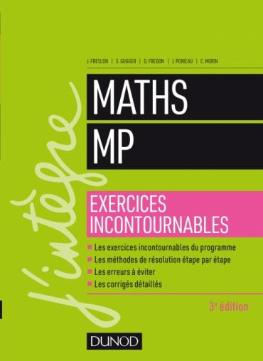 Emprunter Maths MP. Exercices incontournables, 3e édition livre