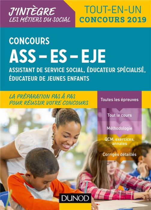 Emprunter Concours ASS-ES-EJE. Tout-en-un, Edition 2019 livre