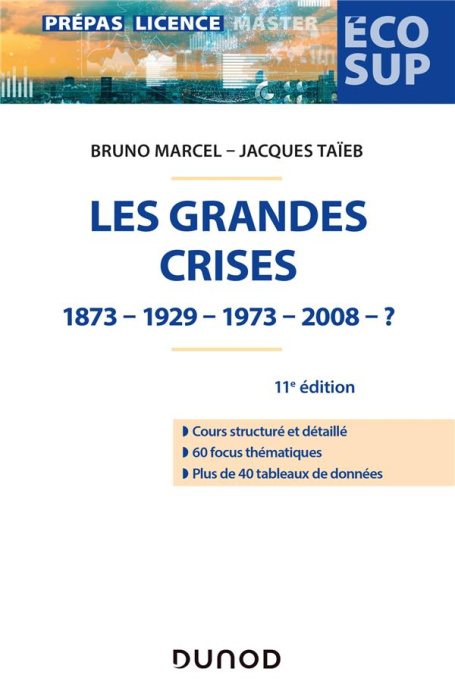 Emprunter Les grandes crises. 1873-1929-1973-2008-? 11e édition livre