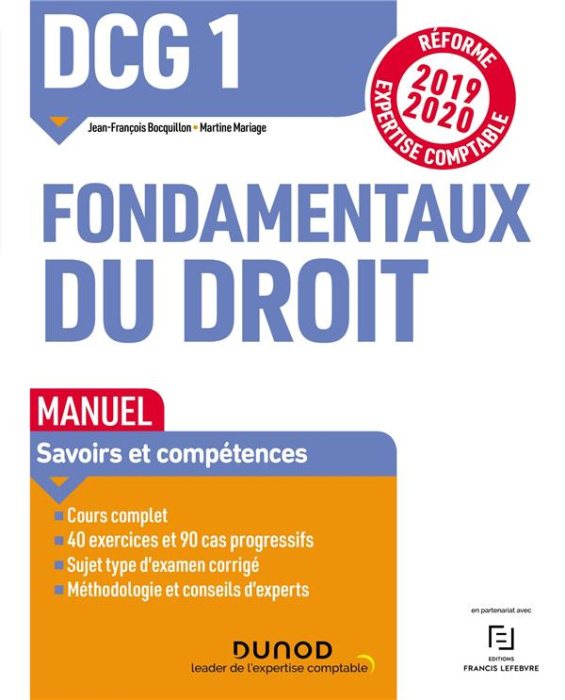 Emprunter DCG 1 , Fondamentaux du droit livre