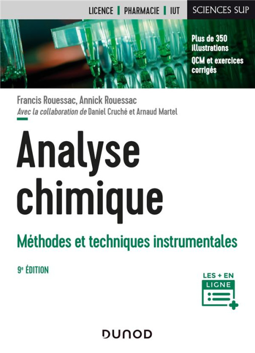 Emprunter Analyse chimique. Méthodes et techniques instrumentales, 9e édition livre