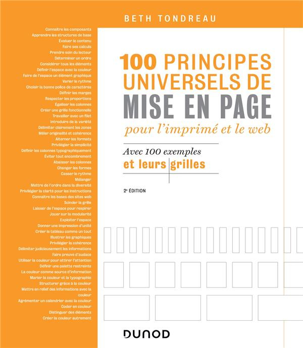 Emprunter 100 principes universels de mise en page pour l'imprimé et le web. Avec 100 exemples et leurs grille livre