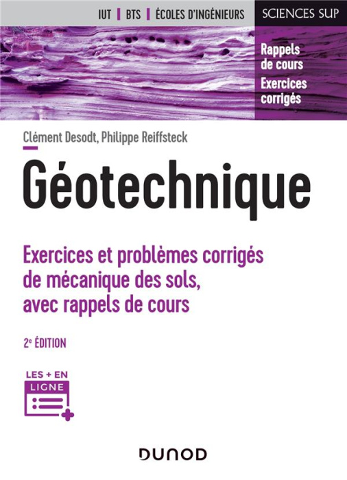 Emprunter Géotechnique. Exercices et problèmes corrigés de mécanique des sols, avec rappels de cours, 2e éditi livre