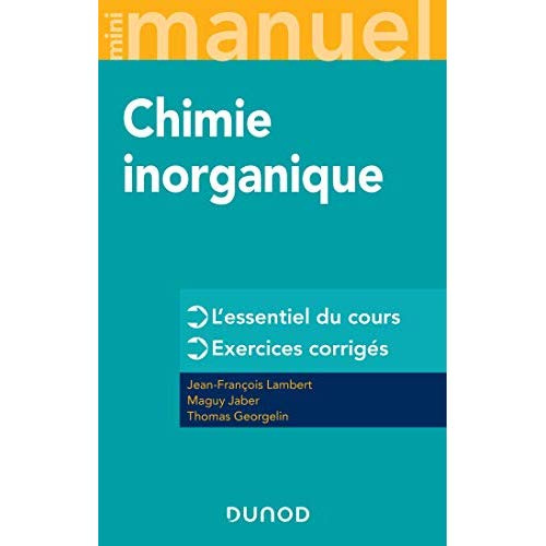 Emprunter Mini manuel de chimie inorganique livre