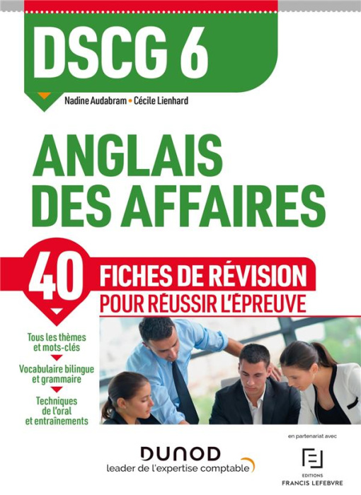 Emprunter Anglais des affaires DSCG 6 . Fiches de révision, Edition 2020-2021 livre