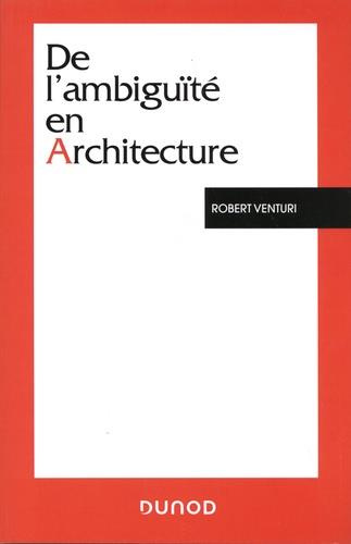 Emprunter De l'ambiguïté en architecture livre