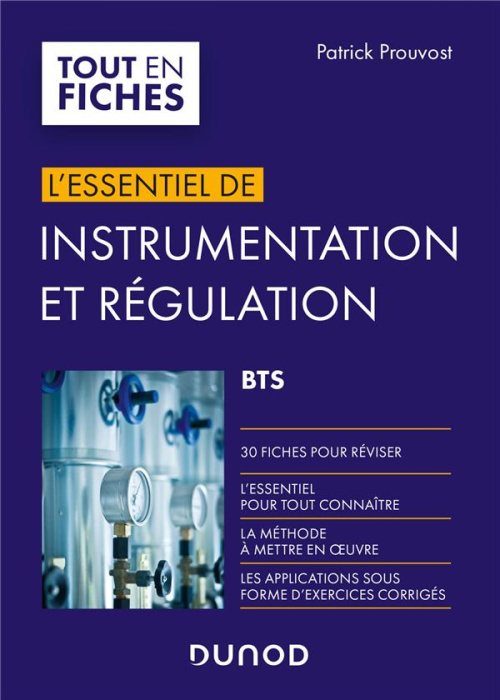 Emprunter L'essentiel d'instrumentation et régulation. BTS livre