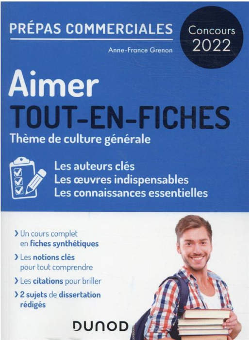 Emprunter Aimer. Thème de culture générale Prépas commerciales, Edition 2022 livre