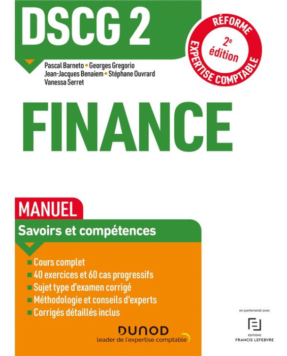 Emprunter DSCG 2 Finance. Manuel, 2e édition livre
