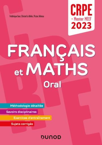 Emprunter Français et Mathématiques CRPE. Edition 2023 livre