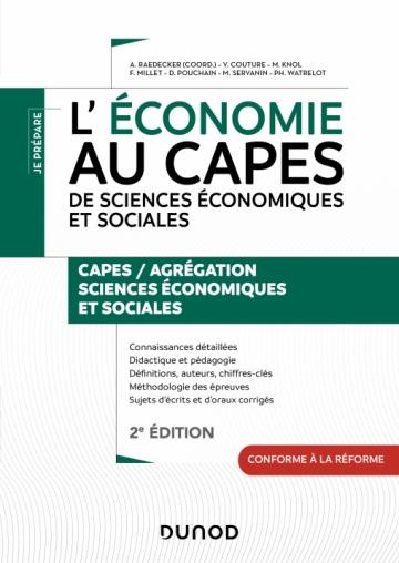 Emprunter L'économie au CAPES de SES. Capes de Sciences économiques et sociales, 2e édition livre