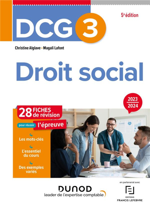 Emprunter Droit social DCG 3. Fiches de révision, Edition 2023-2024 livre