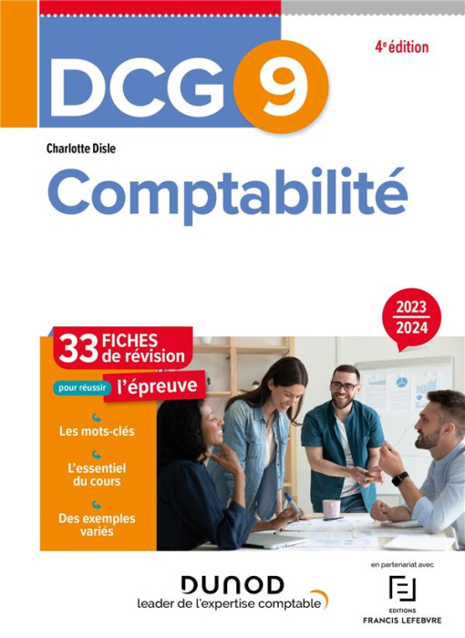 Emprunter DCG 9 Comptabilité. Fiches de révision, Edition 2023-2024 livre