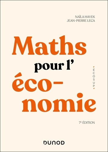 Emprunter Maths pour l'économie. 7e édition livre