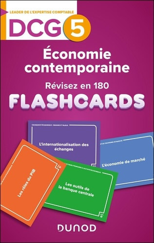 Emprunter Economie contemporaine DCG 5. Révisez en 180 flashcards ! livre