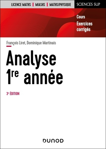 Emprunter Analyse 1re année. 3e édition livre