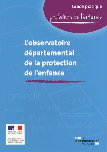 Emprunter L'observatoire départemental de la protection de l'enfance livre