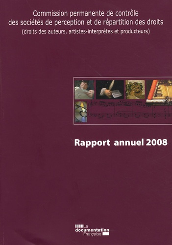 Emprunter Commission permanente de contrôle des sociétés de perception et de répartition des droits. Rapport a livre