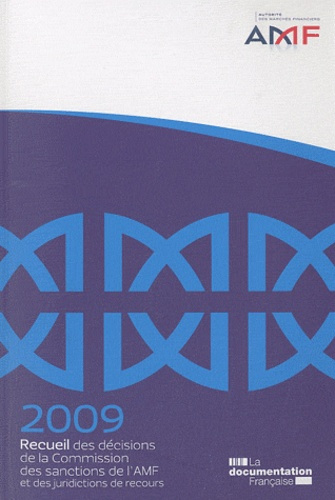 Emprunter Recueil des décisions de la commission des sanctions de l'AMF et des juridictions de recours. Editio livre