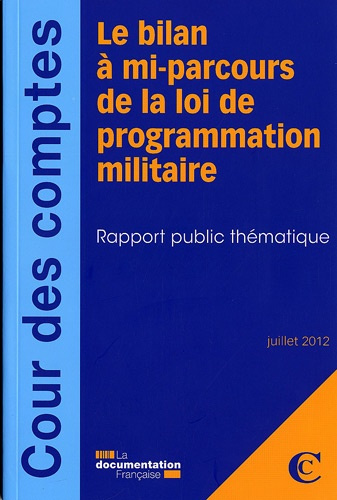 Emprunter Bilan à mi-parcours de la loi de programmation militaire livre