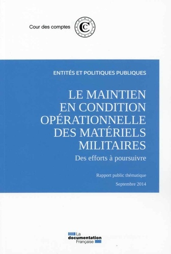 Emprunter Le maintien en condition opérationnelle des matériels militaires livre