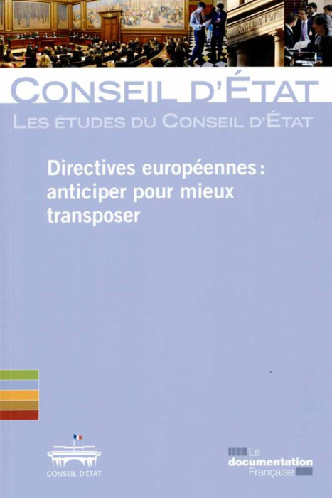 Emprunter Directives européennes : anticiper pour mieux transposer livre