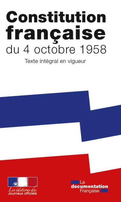Emprunter Constitution française du 4 octobre 1958. Texte intégral en vigueur livre