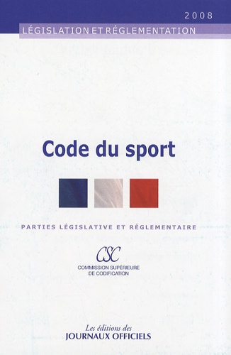 Emprunter Code du sport. Edition 2008 livre