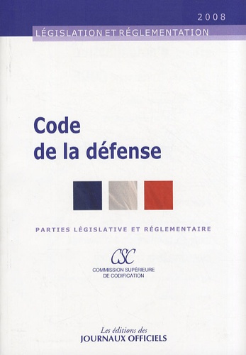 Emprunter Code de la défense. Edition 2008 livre