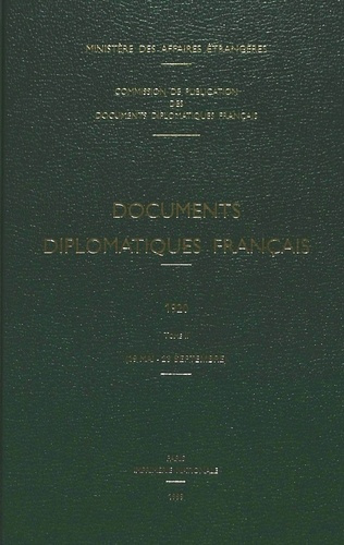 Emprunter Documents diplomatiques français 1920. Tome 2 (19 mai-23 septembre) livre