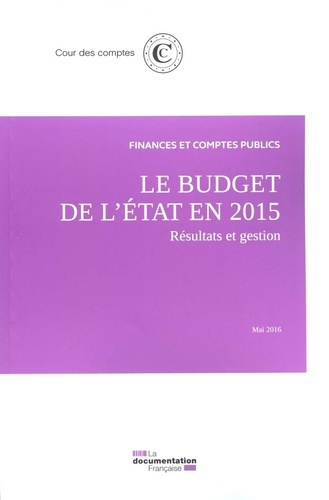Emprunter Le budget de l'Etat en 2015 livre