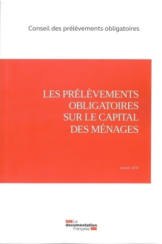 Emprunter Les prélèvements obligatoires sur le capital des ménages livre