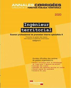 Emprunter Ingénieur territorial examen spécialité 2. Prévention et gestion des risques - Informatique et systè livre