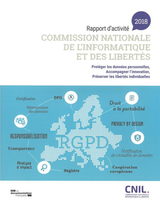 Emprunter Commission nationale de l'informatique et des libertés. Rapport d'activité 2018 livre