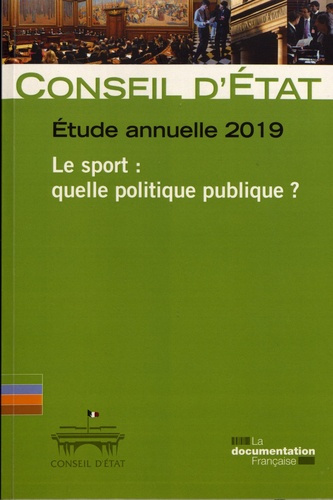 Emprunter Le sport : quelle politique publique ? Etude annuelle 2019 livre