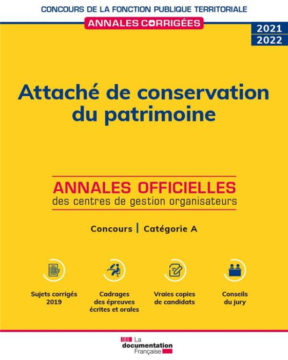 Emprunter Attaché de conservation du patrimoine. Concours externe, interne et 3e concours catégorie A, Edition livre