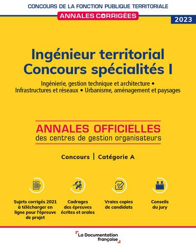 Emprunter Ingénieur territorial concours spécialités. Tome 1, Ingénierie, gestion technique et architecture, i livre