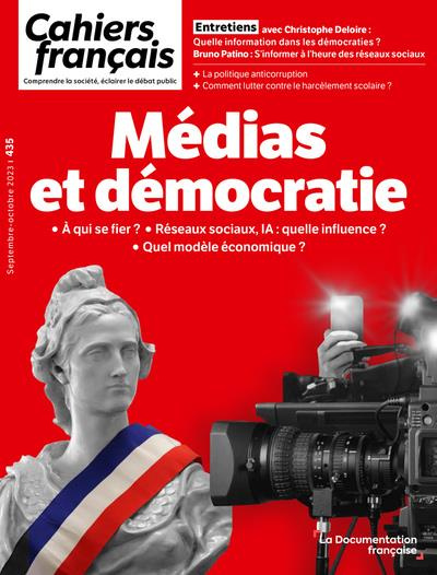 Emprunter Cahiers français N° 435, septembre-octobre 2023 : Médias et démocratie livre