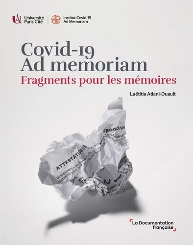 Emprunter Covid-19 Ad memoriam. Fragments pour les mémoires livre