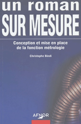 Emprunter UN ROMAN SUR MESURE. CONCEPTION ET MISE EN PLACE DE LA FONCTION METROLOGIE livre