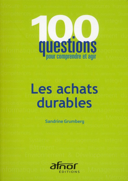 Emprunter LES ACHATS DURABLES livre