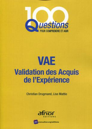 Emprunter VAE VALIDATION DES ACQUIS DE L EXPERIENCE livre