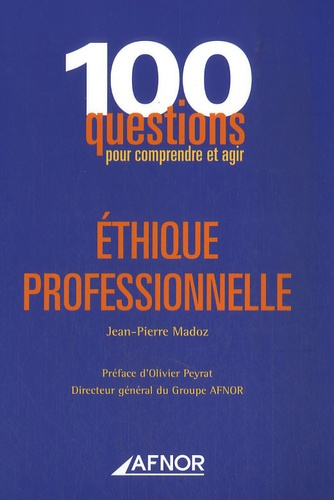 Emprunter ETHIQUE PROFESSIONNELLE livre