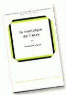 Emprunter LA NOSTALGIE DE L'ETRE livre